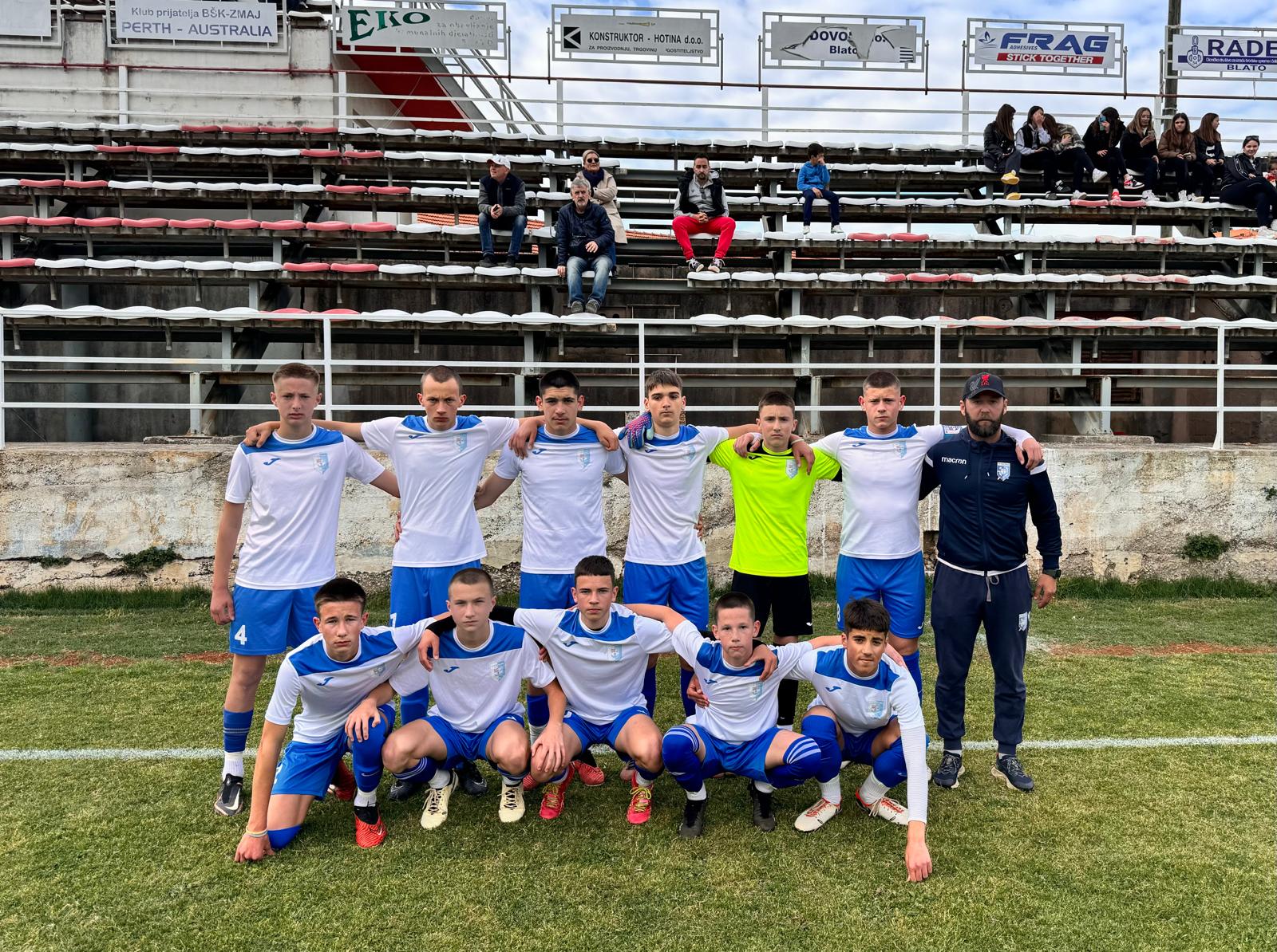 (U15) BŠK Zmaj - NK Hajduk 1932 Vela Luka 1:4 (1:1)